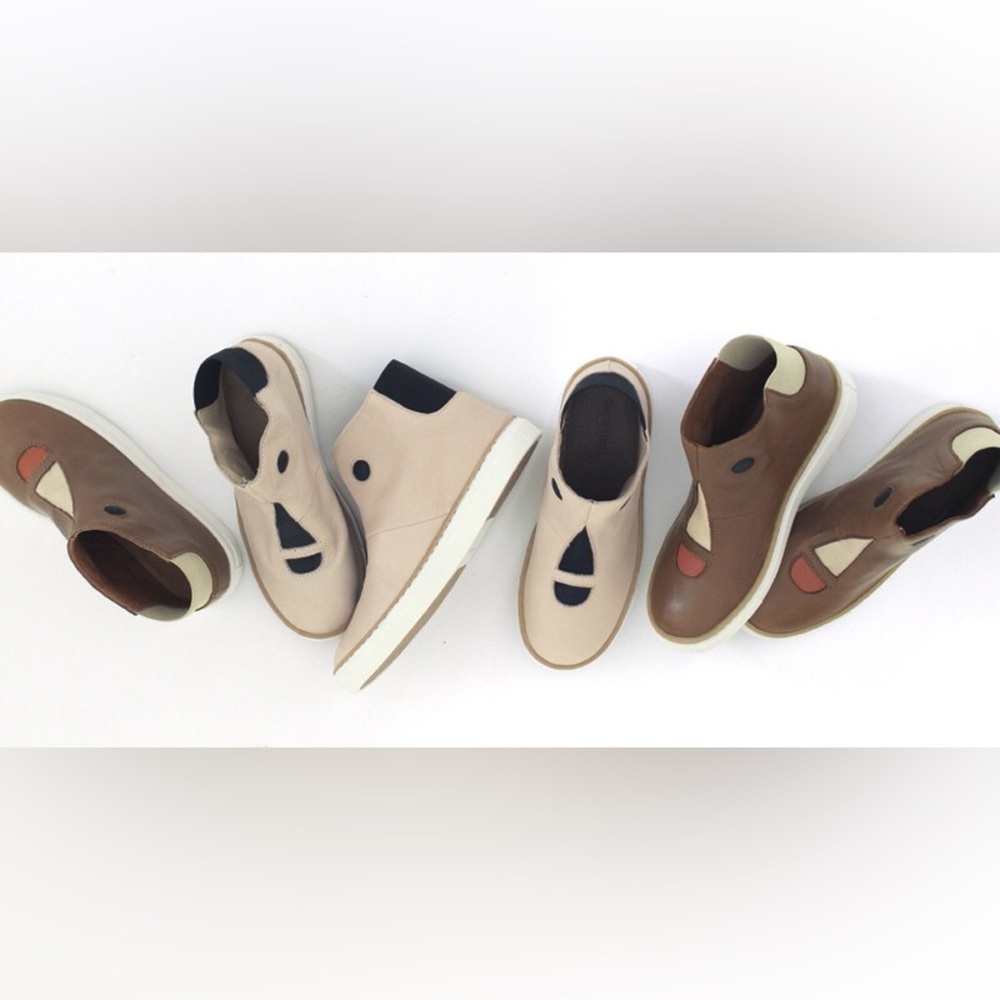 Tiny cottons face Il Gufo Emu stylish kids shoes bundle authentic leather
